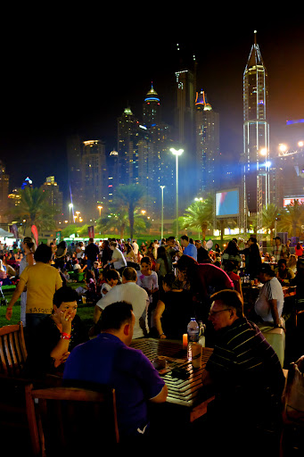 The Big Grill, Dubai Food Festival, SunDanceLIVE, at the Emirates Golf Club, in Dubai