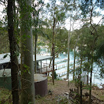 House and boat piers near Elvina Track (304664)