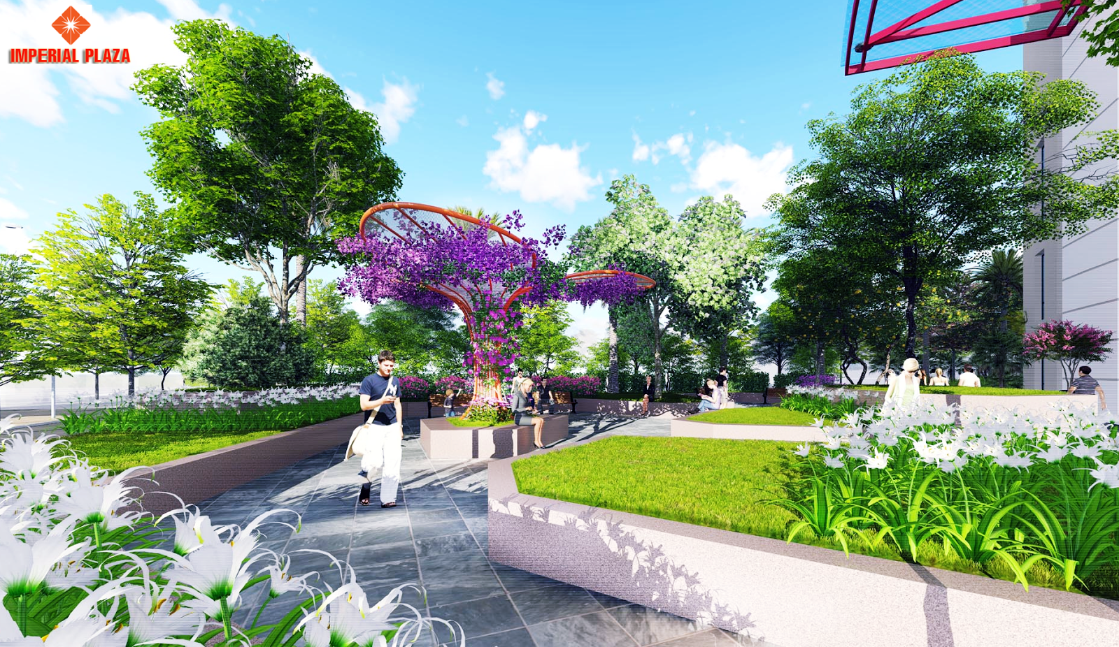 Không gian xung quanh dự án Imperial Plaza Giải Phóng Không gian xung quanh dự án Imperial Plaza Giải Phóng