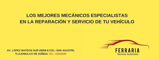 Ferraria Servicio Automotriz, 45645, Av. Adolfo López Mateos Sur 8006, Residencial Bonanza, San Agustín, Jal., México, Taller de tuning | JAL