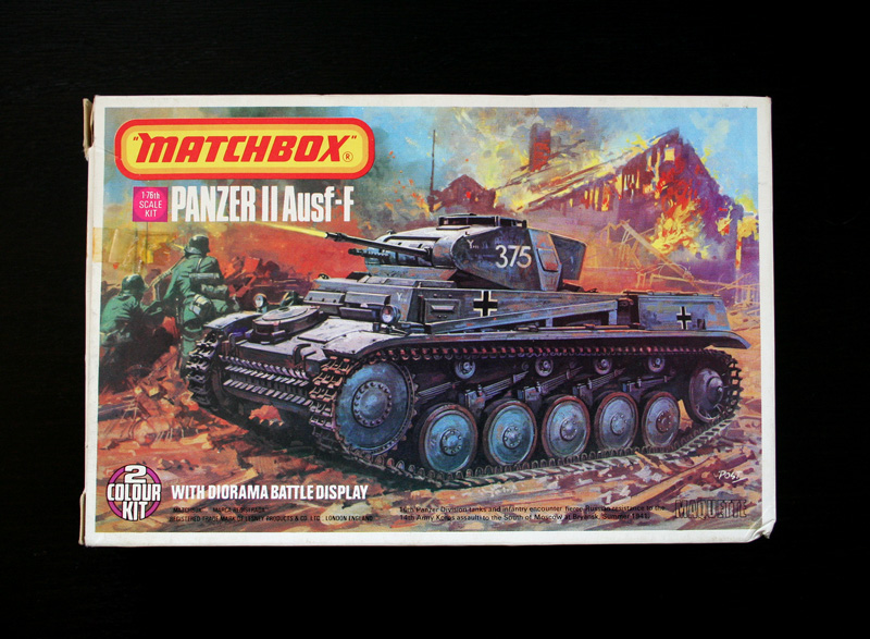 Nos premières acquisitions ......... vintage collector Matchbox---PK81---Panzer-II-ausf-F---01