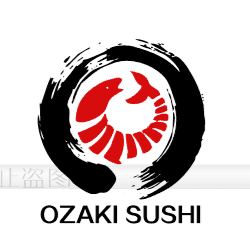Ozaki sushi logo