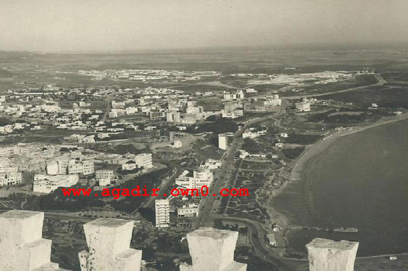 وسط المدينة قبل الزلزال 1960 باكادير 112_001