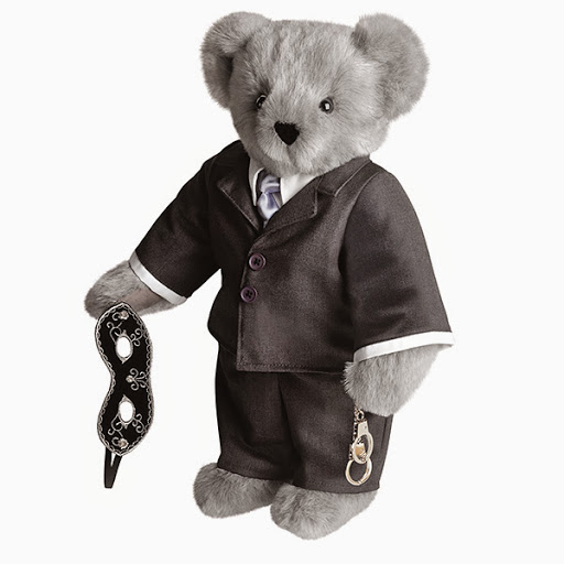 Fifty Shades of Grey teddy bear advertised on NPR