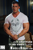 Muscle Daddy Hunk Jack Dreyfuss - MuscleHunks.com, Ripped Abs, Bulging Pecks