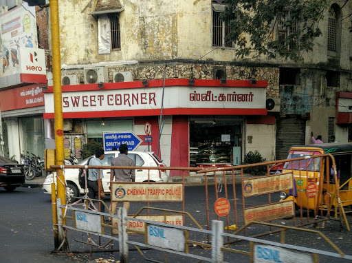 Sweet Corner, No. 172, Anna Salai, Mount Road, Anna Salai, Express Estate, Thousand Lights, Anna Salai, Chennai, Tamil Nadu 600002, India, Sweet_shop, state TN
