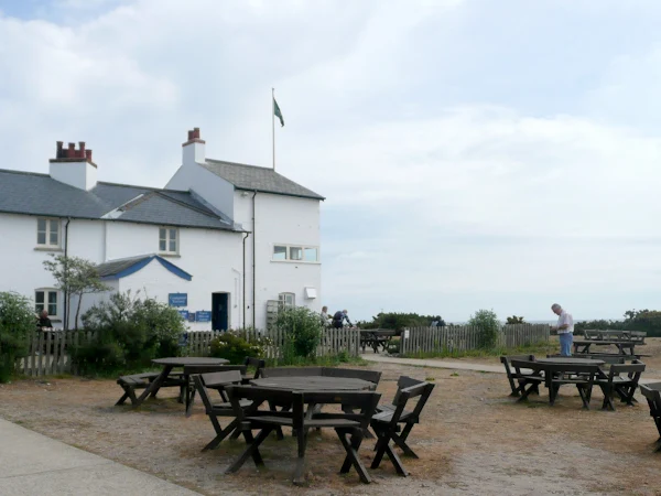 The Coastguard Cottages on Dunwich Heath
