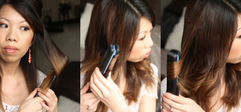 All About Fashion Stuff: Curling and Straightening hair with Hana  Professional Flat Iron 1