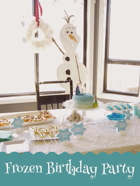 Frozen birthday party, frozen party decorations, olaf, Elsa, 