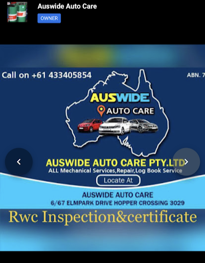 Auswide Auto Care logo