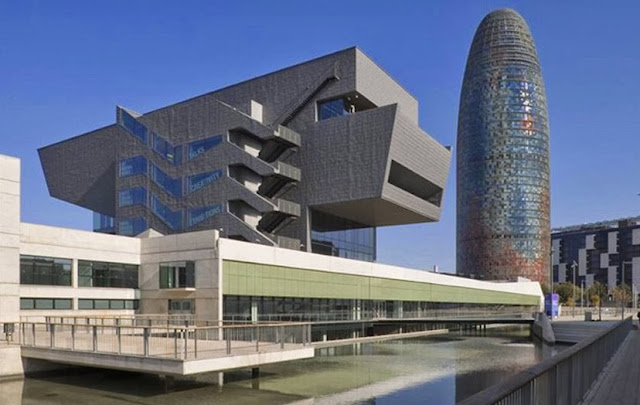 Vista del Museo del Diseño de Barcelona