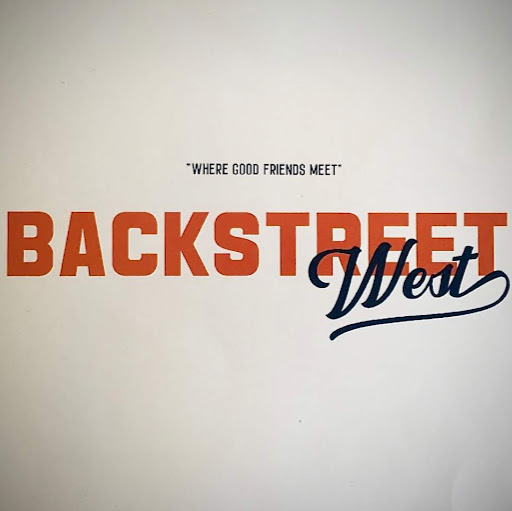 Backstreet WEST Pub & Pizza logo