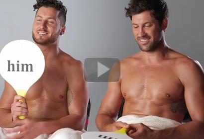 Maks & Val Chmerkovskiy Wear Nothing but Hats and Interview for People Magazine