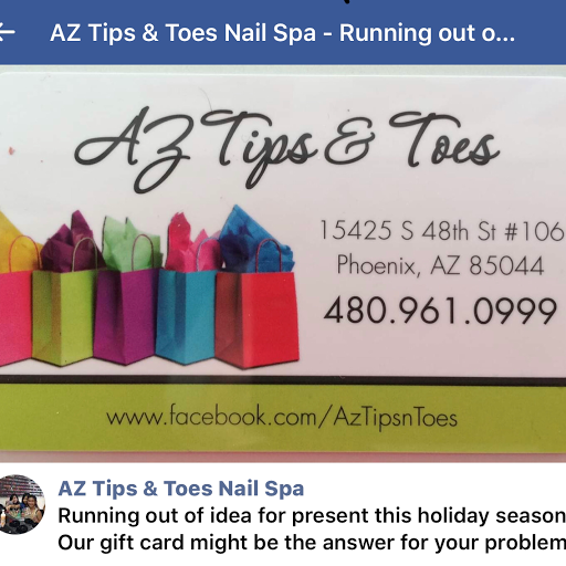 AZ Tip & Toe Nail Spa logo