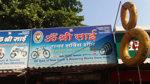 Om Shree Sai Tyre Service Shop, Shop No. 20, Next To Chanakya Building, New Link Road, Kandivali West, Mumbai, Maharashtra 400067, India, Tyre_Shop, state MH