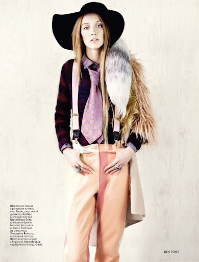 Vogue Rusia - agosto- 2011 Alana Zimmer 