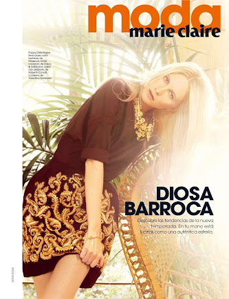 Marie Claire Spain August 2012 - Poppy Delevingne 