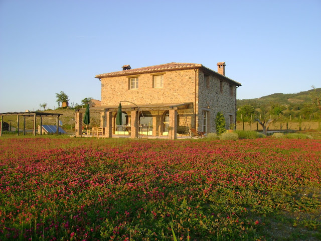 Monte Mario, HQ of the Basile winery near Cinigiano in Montecucco Doc