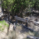 Signpost to North Tura Bournda Lagoon (106504)