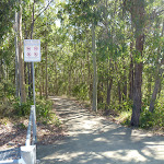Sign near Leichhardts Road in Green Point Reserve (403360)