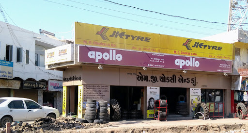 M.G.Choksi & Co., Vijay Super Market,, Ner.Cort, Gondal, Gujarat 360311, India, Tyre_Shop, state GJ