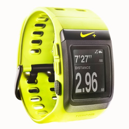 Nike+ SportWatch GPS Powered by TomTom (Volt/Black)