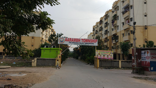 Aarambh Township, Rajiv Swagruha Corporation Rd, Papi Reddy Colony, Nehru Nagar, Serilingampally, Hyderabad, Telangana 500019, India, Apartment_complex, state TS