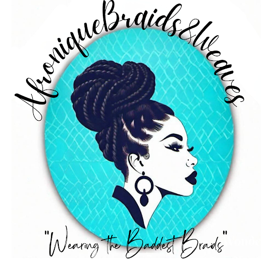 Afronique Braids&Weaves logo