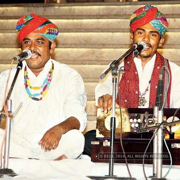 Singers of Rajasthan Josh at Kingdom Of Dreams, in Gurgaon. 
