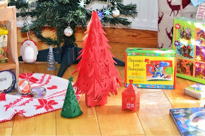 Hanging Lantern trees and houses christmas decorations Hanging Lantern trees and houses christmas decorations