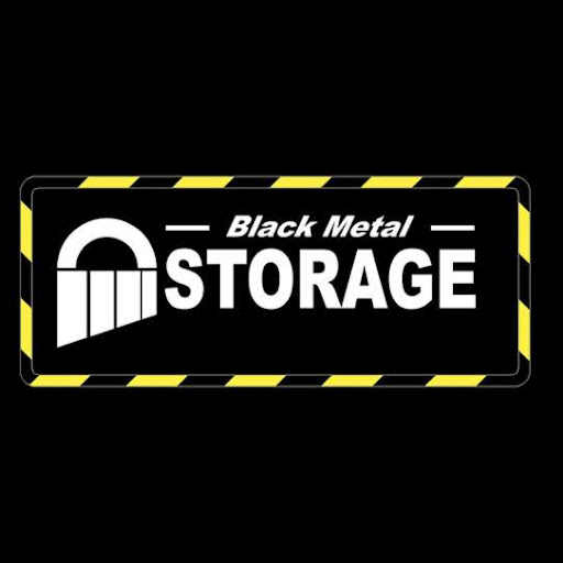 Black Metal Storage