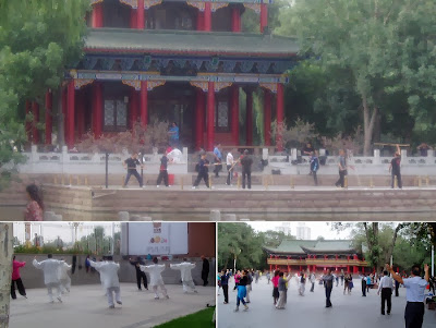 シルクロード旅行記・新疆ウイグル|ウルムチ人民公園