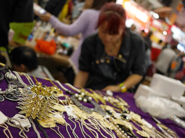 necklaces for sale at Sai Yeung Choi Street South