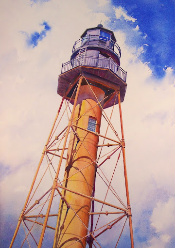 Marblehead light. Artist of the Month: Paul McMahan