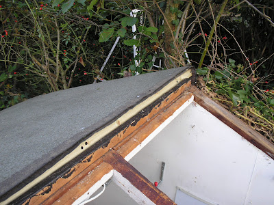Roof felt layers