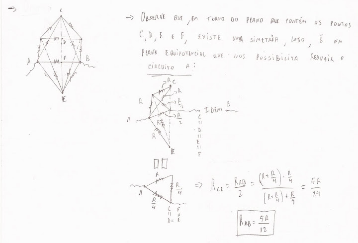 Octaedro - Resistência equivalente Resistencia_equivalente_octaedro