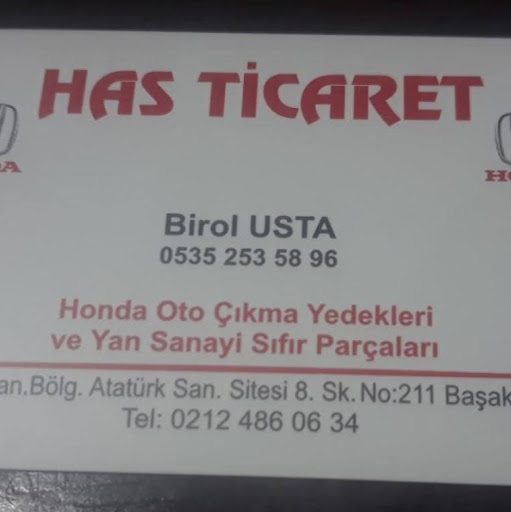 HAS HONDA TİCARET logo