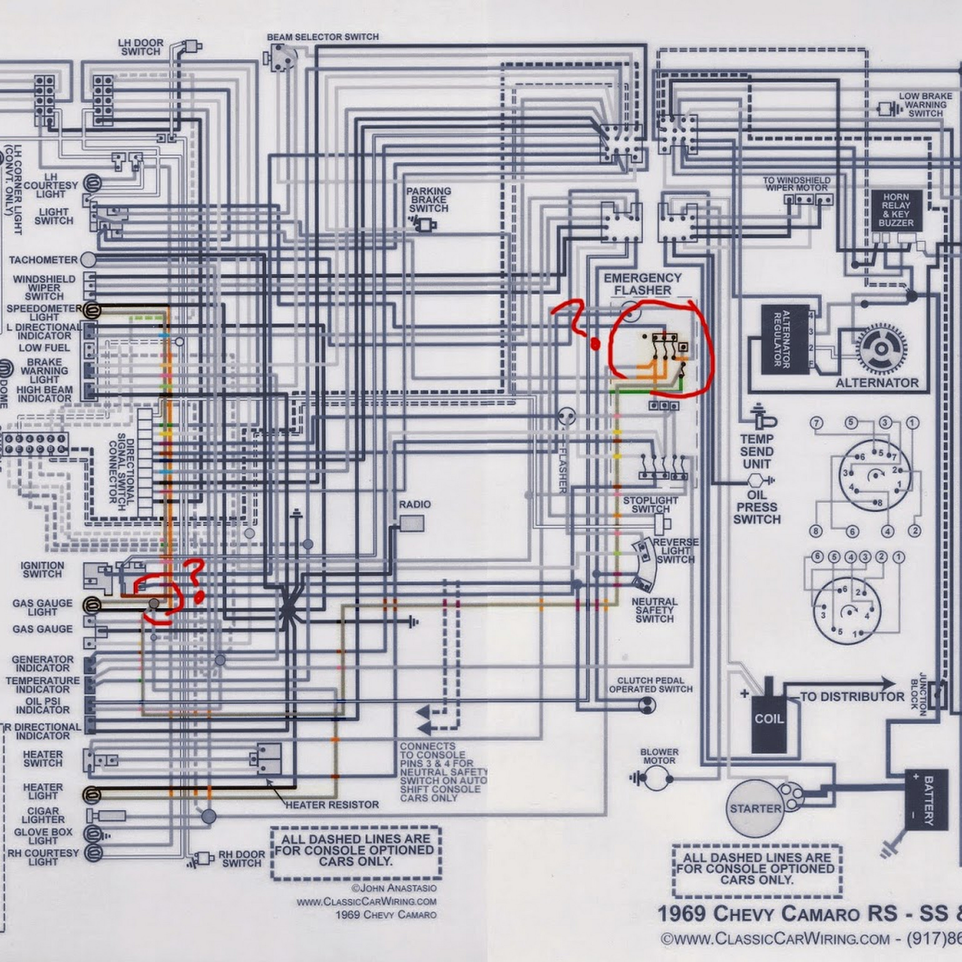 1967 Camaro Instrument Cluster Wiring Diagram