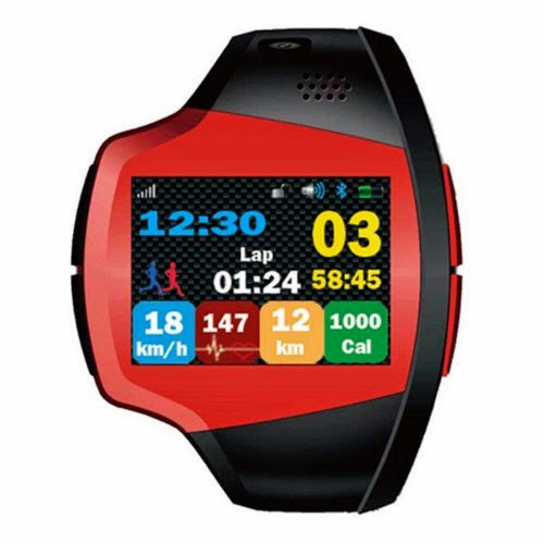  Global First Marathon Sports Watch mobile phone GPS Camera Location Step counting Measurement of heart rate SOS