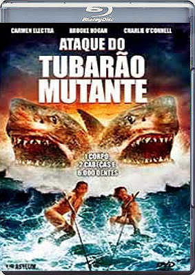 Filme Poster O Ataque do Tubarão Mutante BDRip XviD Dual Audio & RMVB Dublado