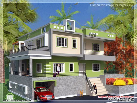 North Indian house design