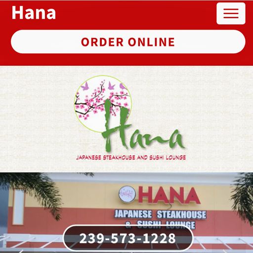 Hana Japanese Steakhouse and Sushi lounge logo