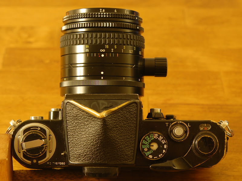 This Old Camera: Nikkor 35mm f/2.8 P.C. (black knob)