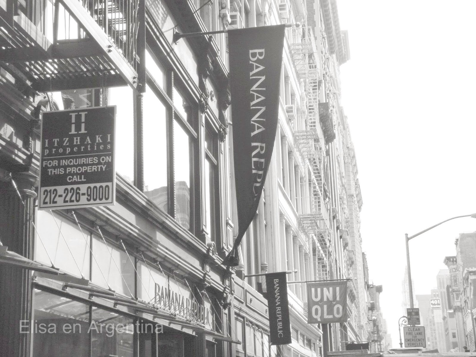 Soho District, Manhattan en blanco y negro, Elisa N, Blog de Viajes, Lifestyle, Travel