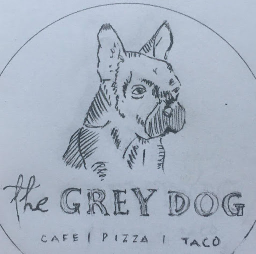 The Grey Dog Cafe, Pizza & Tacos logo