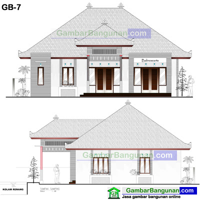 Desain Rumah Minimalis Bali