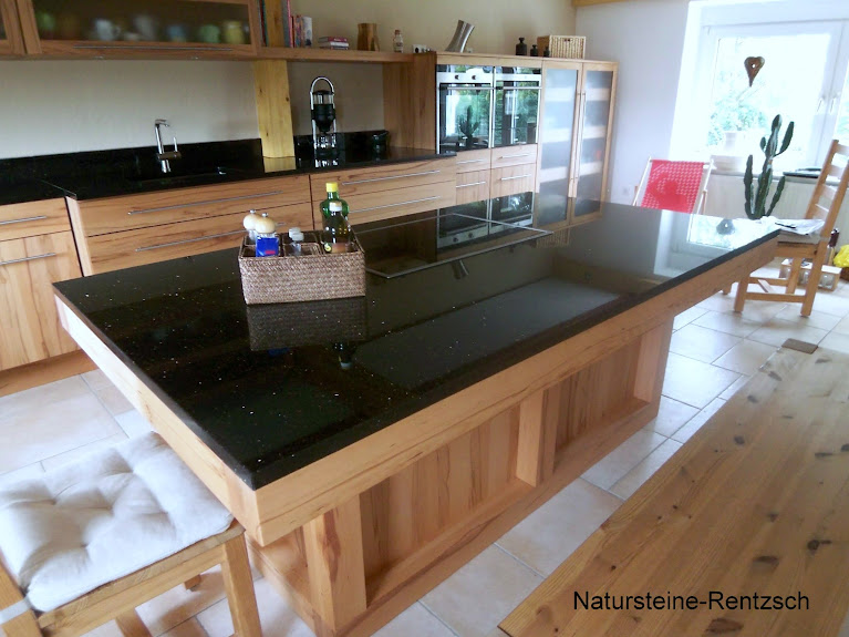 Küchenarbeitsplatte naturstein arbeitsplatte kücheninsel küche ...