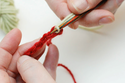 the first stitch