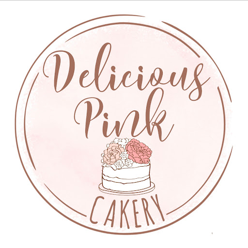 Delicious Pink Cakery logo