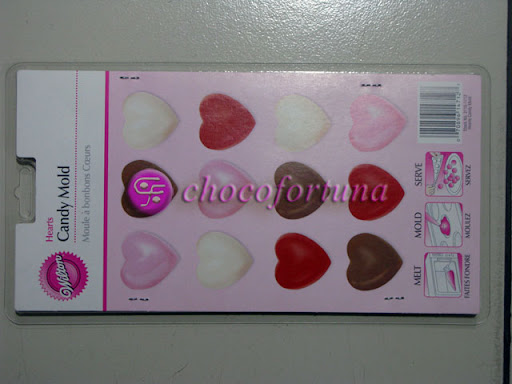Cetakan Coklat Love Hati Hearts